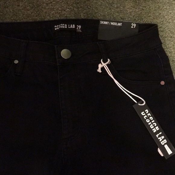 Ladies black denim jeans - Picture 4 of 4
